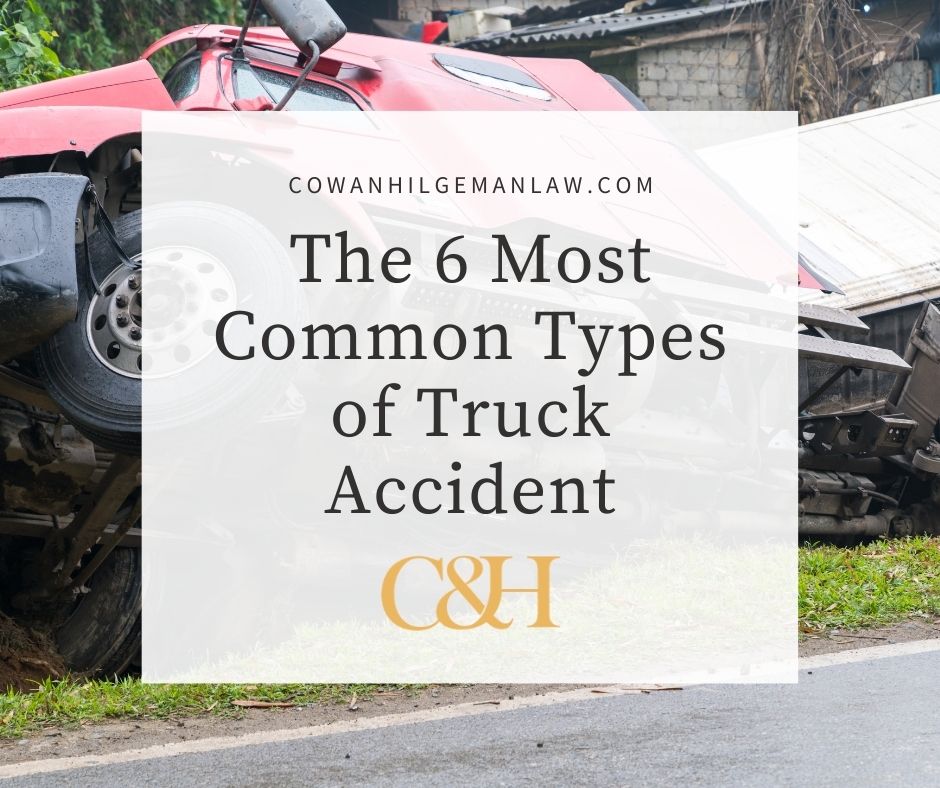 types of truck accident