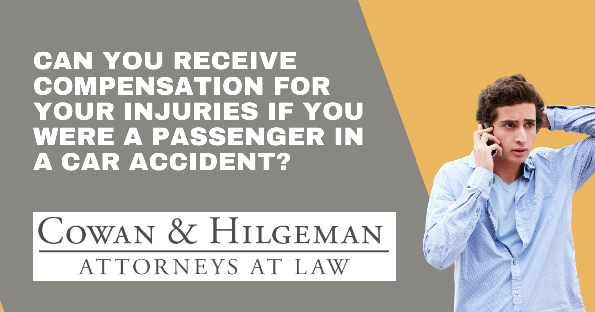 passenger in a car accident