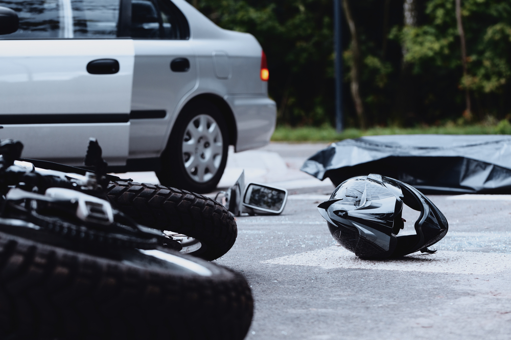 Common Myths About Motorcycle Helmets - Motorcycle helmet on the street
