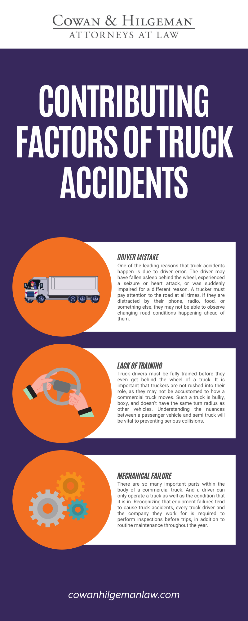 Contributing Factors of Truck Accidents